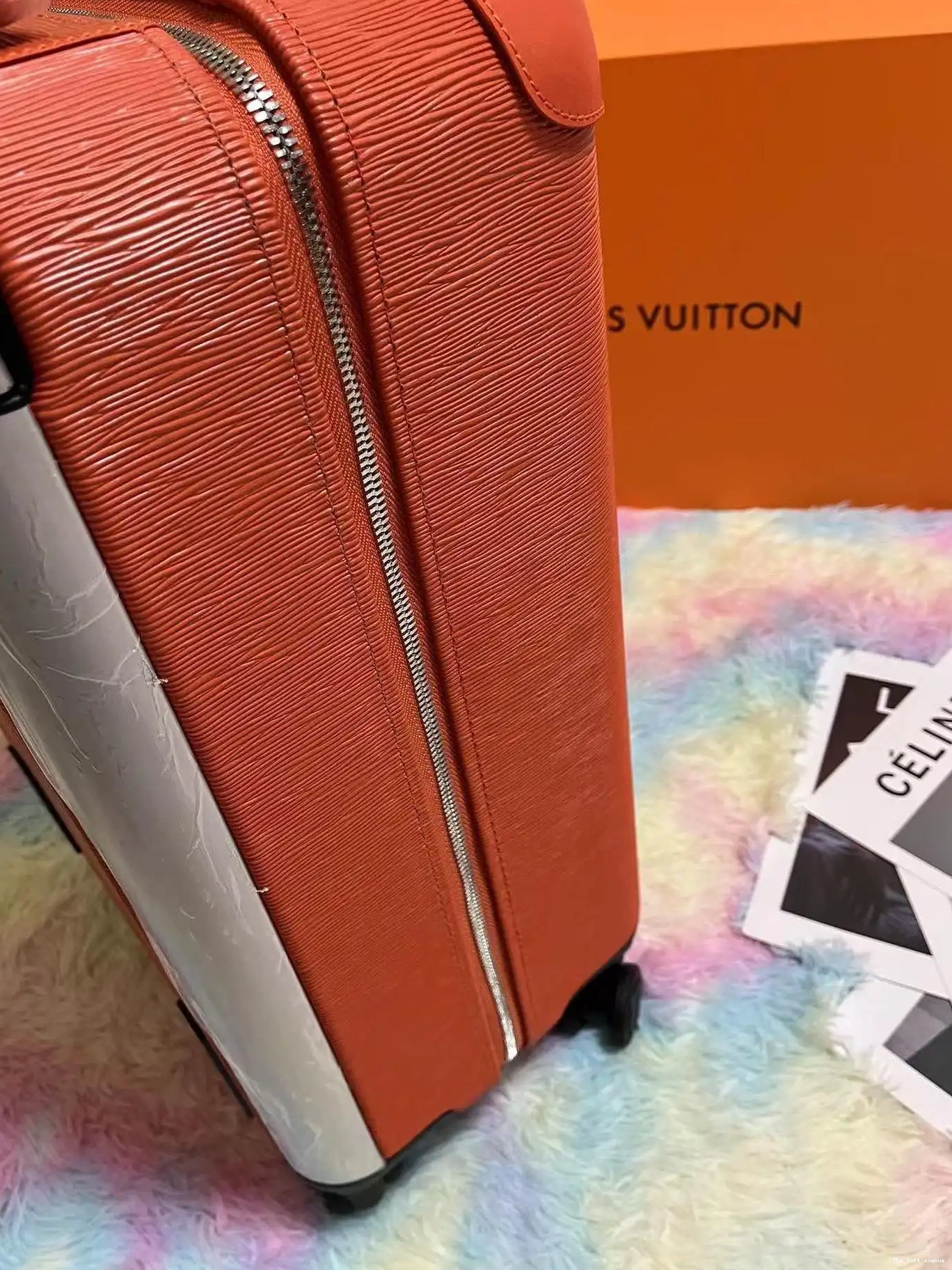HORIZON 37L CABIN SUITCASE 55 ORANGE CUSTOM 0501